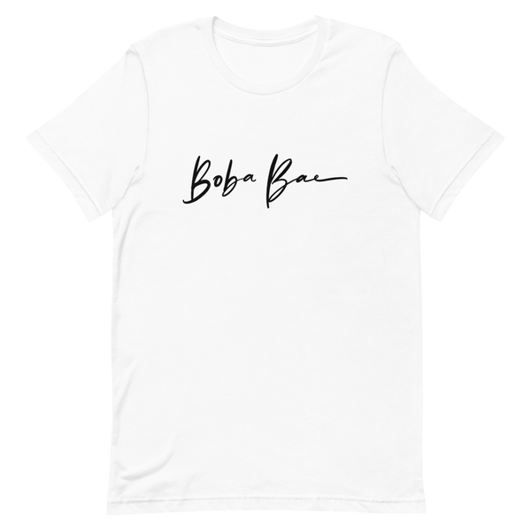 White XS Boba Bae Shirt