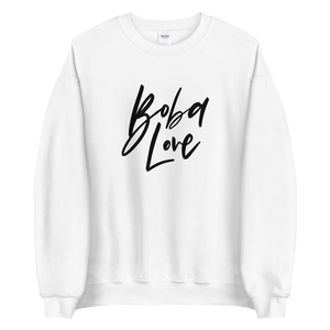 White S Boba Love Sweatshirt