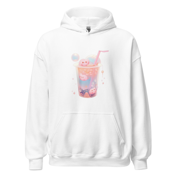 White S Bubble Dreams Hoodie