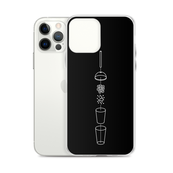iPhone 12 Pro Max Deconstructed Boba iPhone Case (Black)