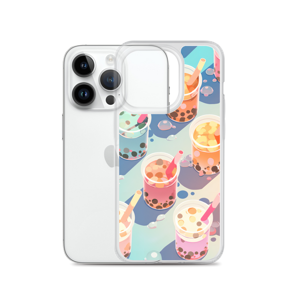 iPhone 14 Pro Sip Sip Hooray iPhone Case (Clear)