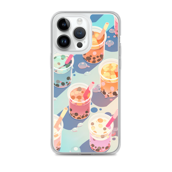 iPhone 14 Pro Max Sip Sip Hooray iPhone Case (Clear)