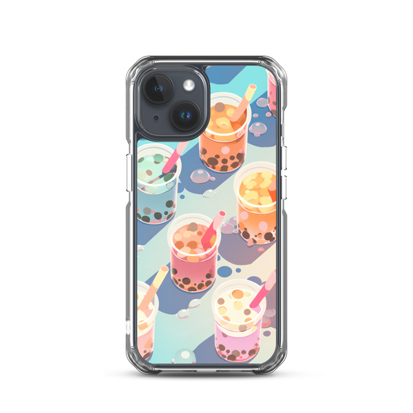 iPhone 15 Sip Sip Hooray iPhone Case (Clear)