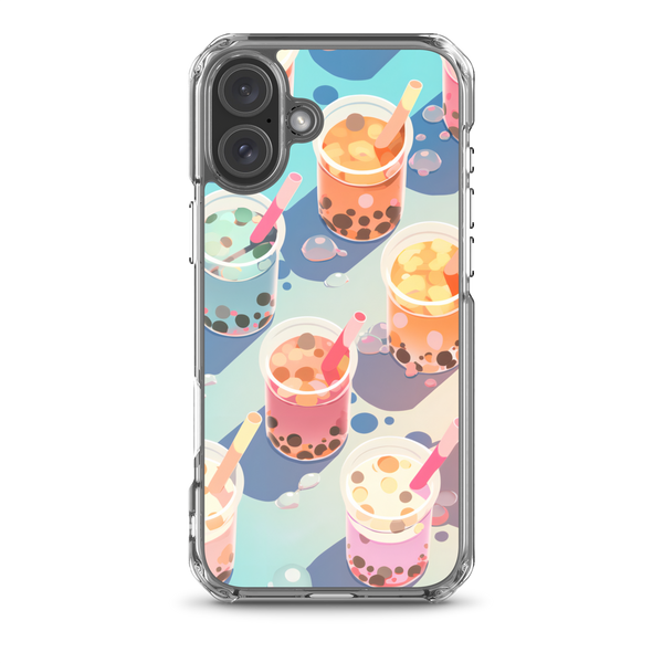 iPhone 16 Plus Sip Sip Hooray iPhone Case (Clear)