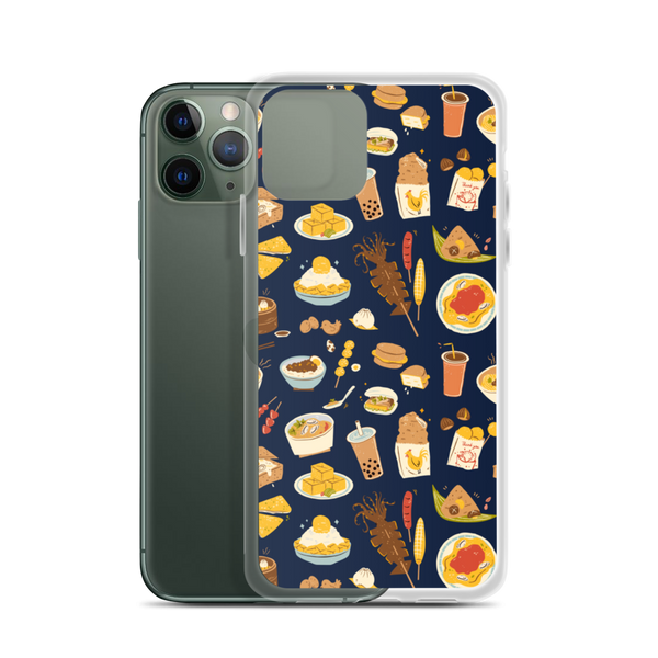 iPhone 11 Pro Snacks in Taiwan iPhone Case (Midnight)