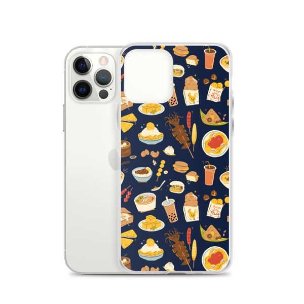 iPhone 12 Pro Snacks in Taiwan iPhone Case (Midnight)