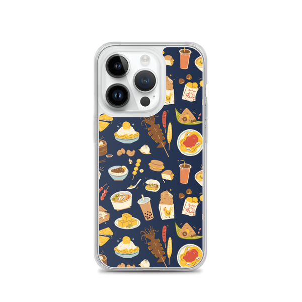 iPhone 14 Pro Snacks in Taiwan iPhone Case (Midnight)
