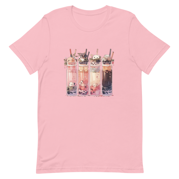 Pink S Boba Friends Shirt