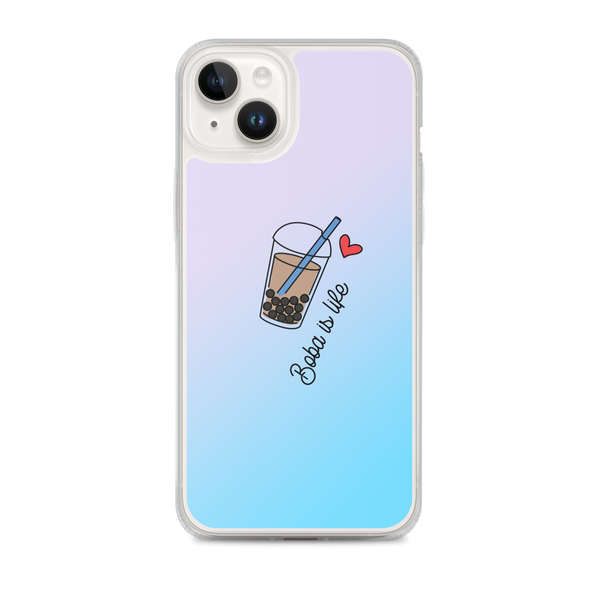 iPhone 14 Plus Boba is Life iPhone Case