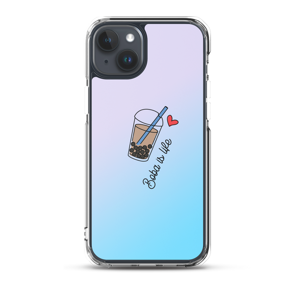 iPhone 15 Plus Boba is Life iPhone Case