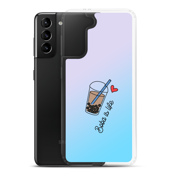 Samsung Galaxy S21 Plus Boba is Life Samsung case