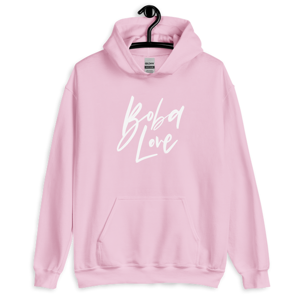 Light Pink S Boba Love Hoodie