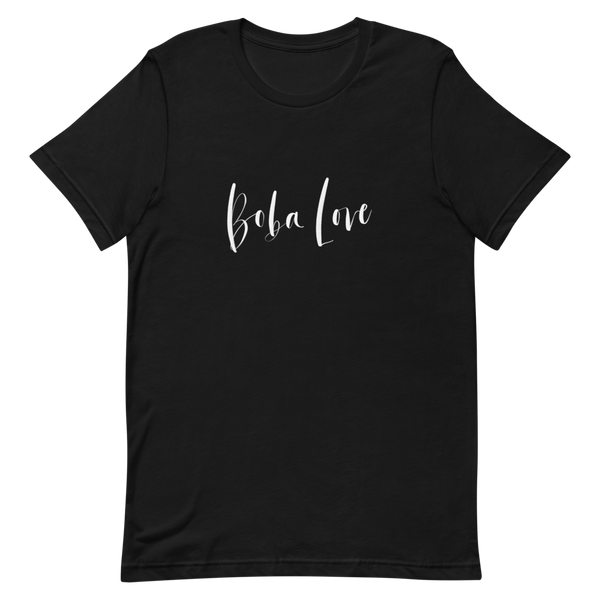  Boba Love Script Shirt