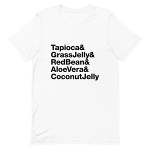  Bubble Tea Toppings Shirt