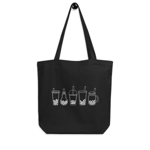 Black Cups Tote Bag