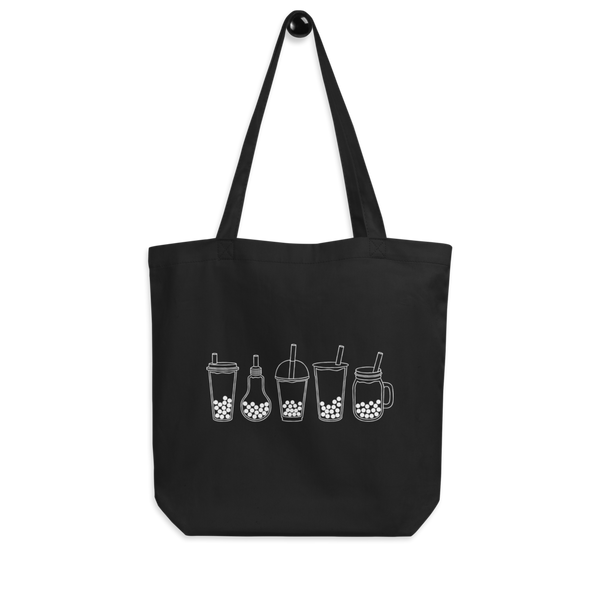 Black Cups Tote Bag