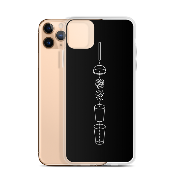 iPhone 11 Pro Max Deconstructed Boba iPhone Case (Black)