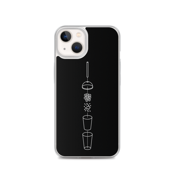 iPhone 13 Deconstructed Boba iPhone Case (Black)