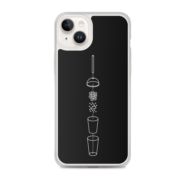 iPhone 14 Plus Deconstructed Boba iPhone Case (Black)