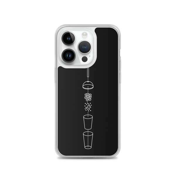 iPhone 14 Pro Deconstructed Boba iPhone Case (Black)