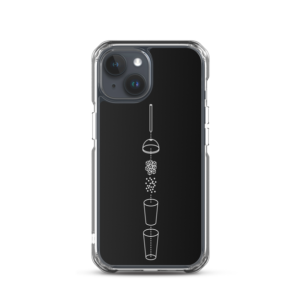 iPhone 15 Deconstructed Boba iPhone Case (Black)