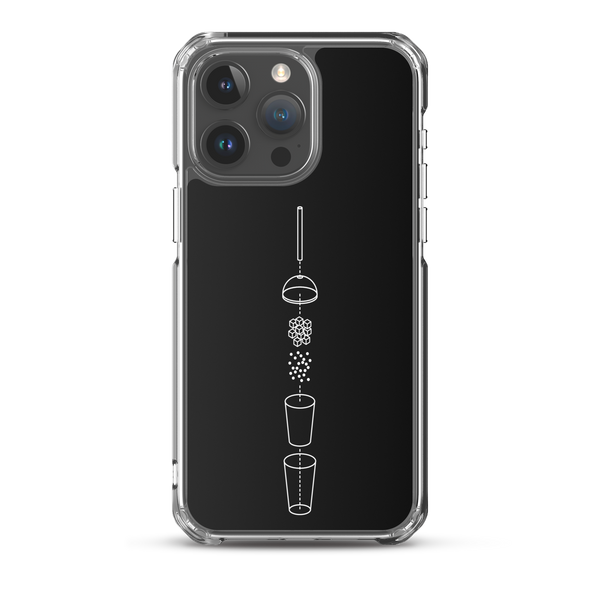 iPhone 15 Pro Max Deconstructed Boba iPhone Case (Black)