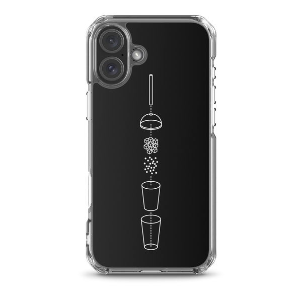 iPhone 16 Plus Deconstructed Boba iPhone Case (Black)