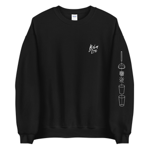 Black S Deconstructed Boba Sweatshirt