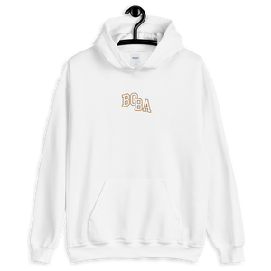  Embroidered College Letters Hoodie