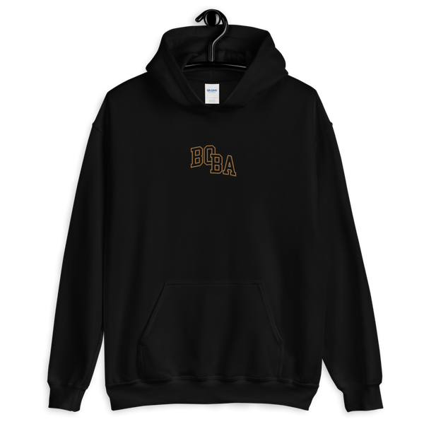  Embroidered College Letters Hoodie