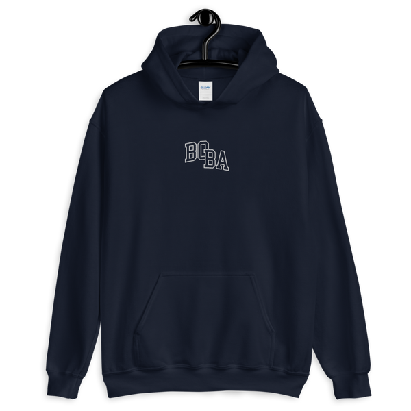  Embroidered College Letters Hoodie