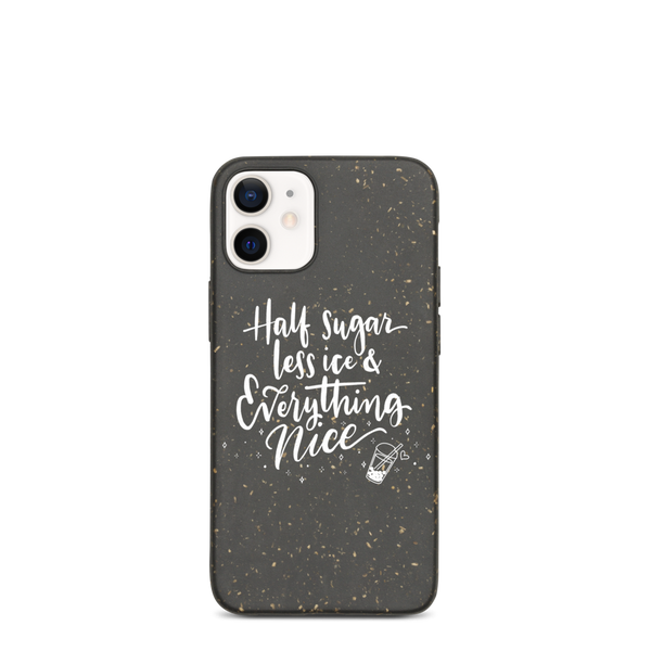 iPhone 12 mini Everything Nice Biodegradable iPhone case