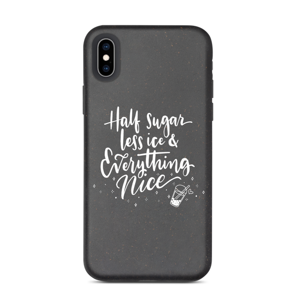 iPhone XS Max Everything Nice Biodegradable iPhone case