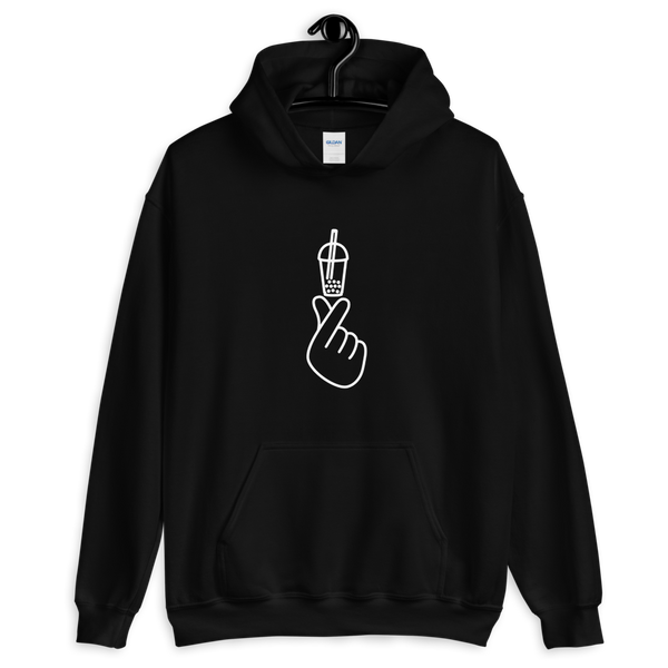 Black S I Love Bubble Tea Hoodie