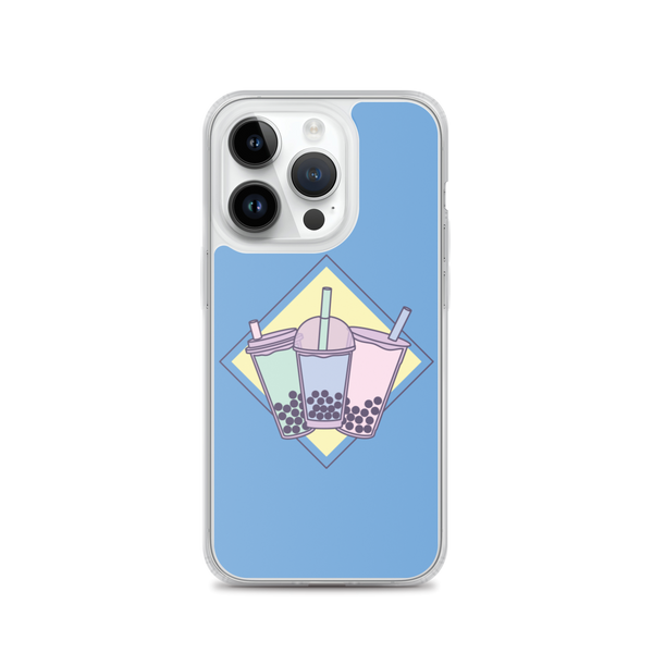  Pastel Boba Trio iPhone Case