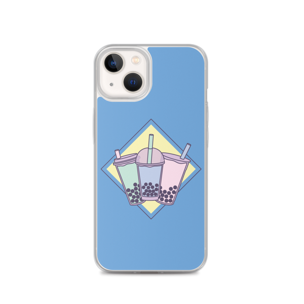  Pastel Boba Trio iPhone Case