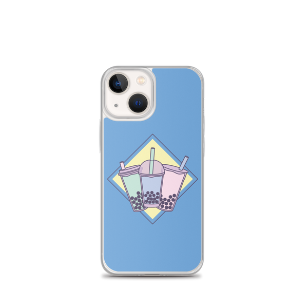  Pastel Boba Trio iPhone Case