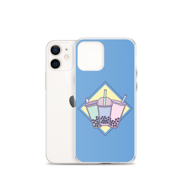  Pastel Boba Trio iPhone Case
