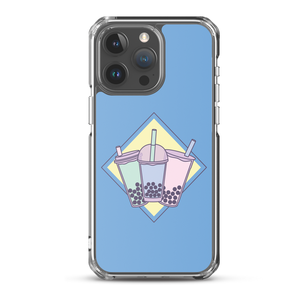  Pastel Boba Trio iPhone Case