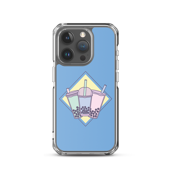  Pastel Boba Trio iPhone Case
