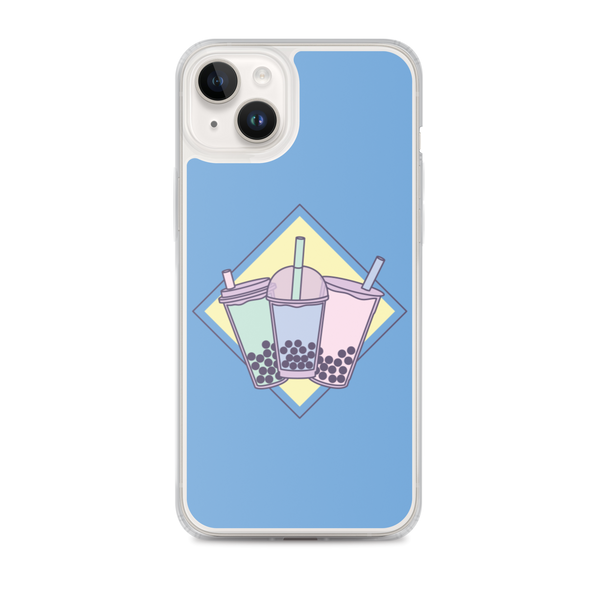 iPhone 14 Plus Pastel Boba Trio iPhone Case