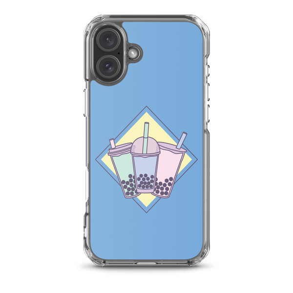 iPhone 16 Plus Pastel Boba Trio iPhone Case