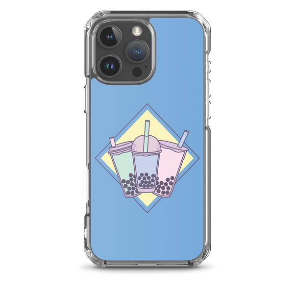  Pastel Boba Trio iPhone Case