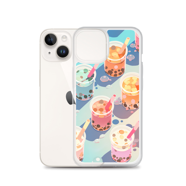  Sip Sip Hooray iPhone Case (Clear)