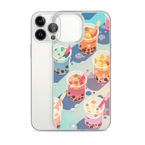  Sip Sip Hooray iPhone Case (Clear)