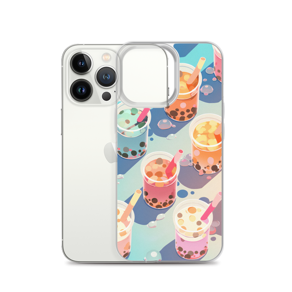  Sip Sip Hooray iPhone Case (Clear)