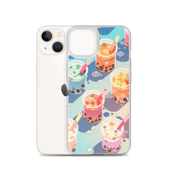  Sip Sip Hooray iPhone Case (Clear)