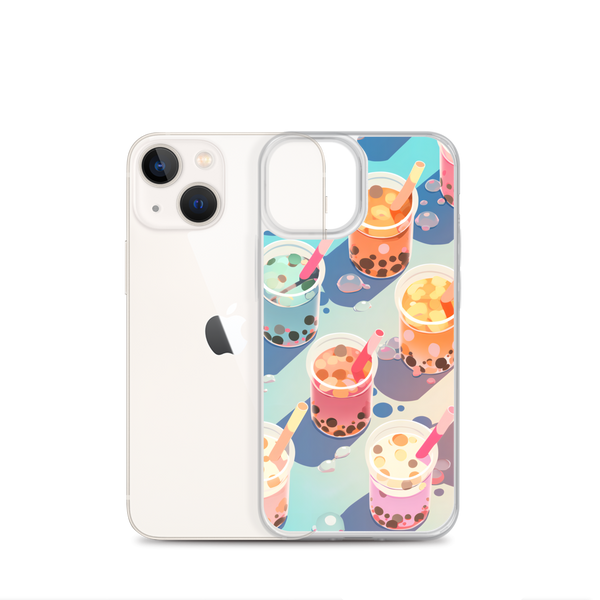  Sip Sip Hooray iPhone Case (Clear)