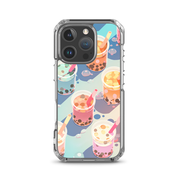  Sip Sip Hooray iPhone Case (Clear)