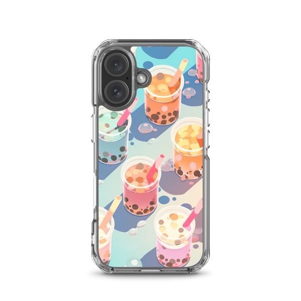  Sip Sip Hooray iPhone Case (Clear)